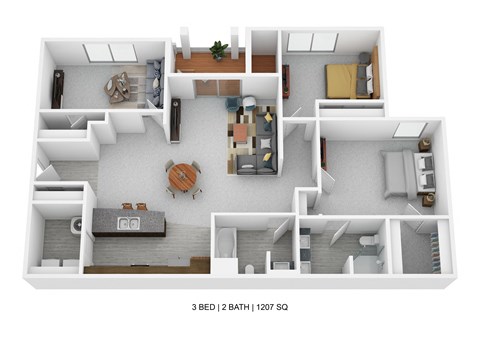 Waterfront Floor Plan at Waterstone Landing, Perrysburg, OH, 43551